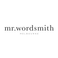Mr. Wordsmith logo - Similar company to White Moon Weddings