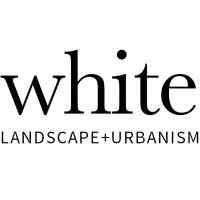White Landscape + Urbanism logo - Similar company to Florensa Landscape Design