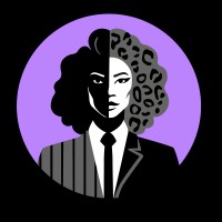 Pinstripe + Leopard logo - Similar company to Toucan Content