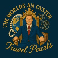 The Worlds An Oyster Travel Pearls logo - Similar company to Journeyacrossoceans