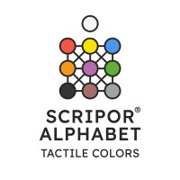 Scripor Alphabet. Tactile Colors for the Blind logo - Similar company to Aura Assistive Technologies
