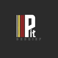 Pit Debrief logo - Similar company to The Checkered Flag