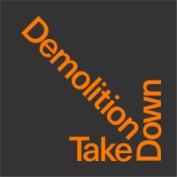 Demolition Take Down logo - Similar company to Freeneys Graphics