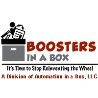 Boosters in a Box logo - email format related to DecentralWize