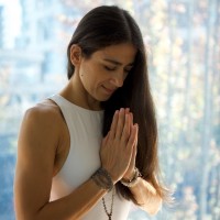 Yoga with Samaneh logo - Similar company to The Yoga Buggy