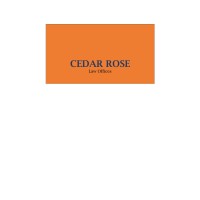 CEDAR ROSE LAW OFFICES logo - Similar company to Arbwarez | عرب ويرز