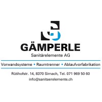 Gämperle Sanitärelemente Ag