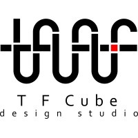 TF Cube logo - Similar company to Pentagram Architects & Design Studio