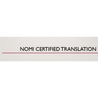 Nomi Certified Translation Service logo - Similar company to Ubcab Express