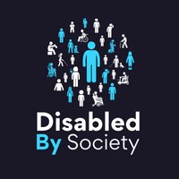 Disabled by Society logo - Similar company to Calling All Minds