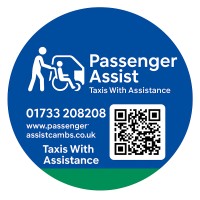 Passenger Assist Taxis With Assistance logo - Similar company to Muick Sandy