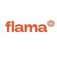 Flama Eyewear logo - Similar company to Kinda