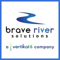Brave River Solutions logo - Similar company to Vertikal6