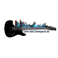 Live Aid Liverpool 2023 logo - Similar company to Rock Johnson Foundation