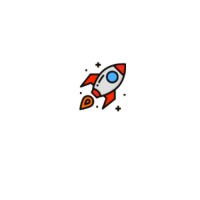 This is Rocket logo - Similar company to Hyperion +