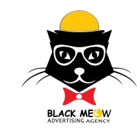 Black Meow Advertising Agency logo - Similar company to Visual World Llc
