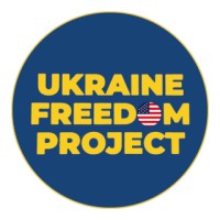 Ukraine Freedom Project logo - Similar company to Deruny 🇨🇭🇺🇦