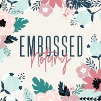 Embossed Notary logo - Similar company to Same Day Process