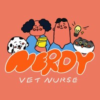 Nerdy Vet Nurse logo - Similar company to Chakra By Piya