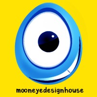 Mooneye Design House logo - Similar company to Bookworks | Award-Winning Children'S Book Illustrators Studio