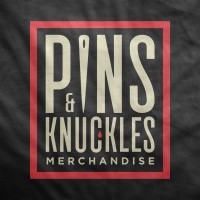 Pins & Knuckles Merchandise logo - Similar company to Modular Merch