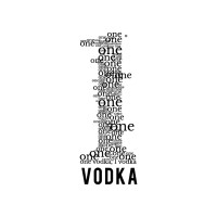 One Vodka logo - Similar company to Nixonbui Vodka