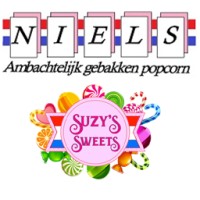 Niels Popcorn & Suzy's Suikerspin logo - Similar company to Zoet Moment B.V.