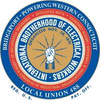 IBEW Local 488 logo - Similar company to A Quick Pick Crane & Rigging Service