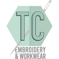 TC Embroidery Workwear & Print logo - Similar company to Black Cat Embroidery Ltd