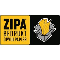 Zipa bedrukt opvulpapier logo - Similar company to Zig Zag Forms B.V.
