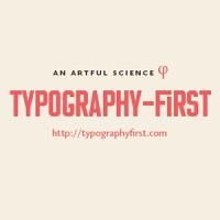 Typography First logo - Similar company to Typography Studio