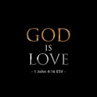GOD IS LOVE logo - Similar company to Bible Purpose