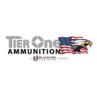 Tier One Ammunition logo - Similar company to Apex Tactical Solutions