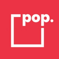 POP logo - Similar company to Stephanie Jovial - Designer Graphiste Freelance
