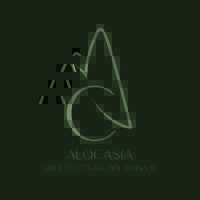 Alocasia Arquitectura del Paisaje logo - Similar company to Kwekerij Mostert
