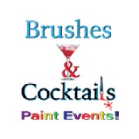 Brushes & Cocktails logo - Similar company to Artist-Loft