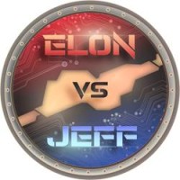 $Elonm Vs $Jeffb: The First Crypto Battle Ever