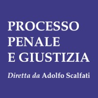 Rivista Processo Penale e Giustizia logo - Similar company to Costruttivismi – Rivista Dell'Associazione Italiana Di Psicologia E Psicoterapia Costruttivista