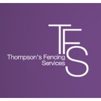 Thompsons Fencing logo - Similar company to Sabre Hoarding Systems