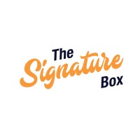 The Signature Box logo - Similar company to Chasingbutterflies