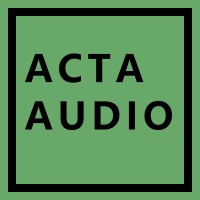 Acta Audio logo - Similar company to Treble Clef Audio®