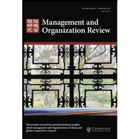 Management and Organization Review logo - Similar company to The Leadership Network