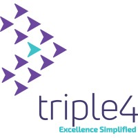 Triple4 logo - Similar company to Justnet Solutions Cc