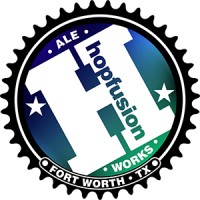 HopFusion Ale Works logo - Similar company to Old Iron Post