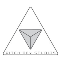 Pitch Dev Studios logo - Similar company to Buzzy Bee 🐝