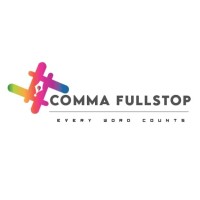 Hashtag CommaFullstop logo - Similar company to Contentwriting.Mx