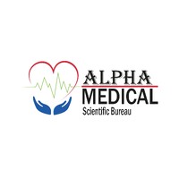 الفا ميديكال العلمي || Alpha medical scientific bureau logo - Similar company to Modern Technologies - التقنيات الحديثة