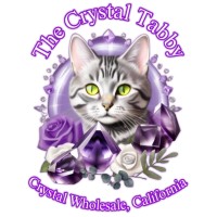 The Crystal Tabby logo - Similar company to Cosmic Crystals