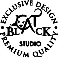 STUDIO CREATIVE DESIGN BLACK CAT logo - Similar company to Griffel Studio