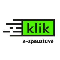 E-spaustuvė KLIK logo - Similar company to Leidykla Eugrimas